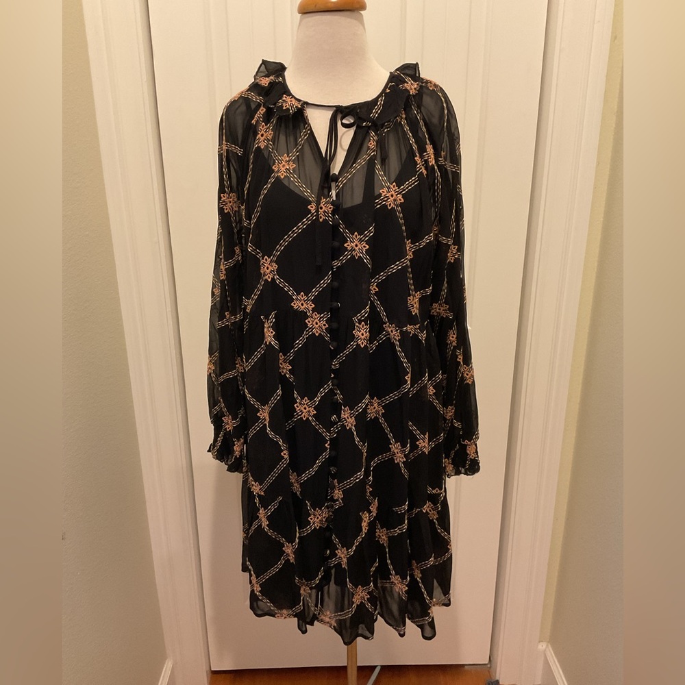 Johnny Was Dress Jackie Mini Size L